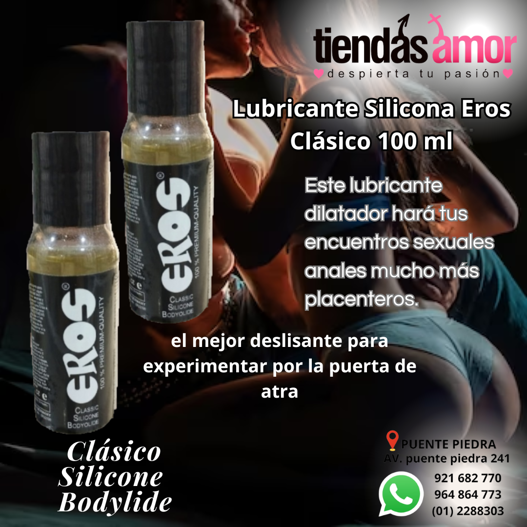  Lubricante Silicona Eros Clásico 100 ml